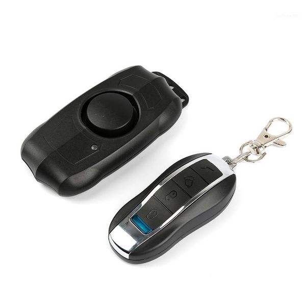 

alarm systems wireless bicycle motorcycle anti-theft vibration remote control smart bluetooth door and window alarm1