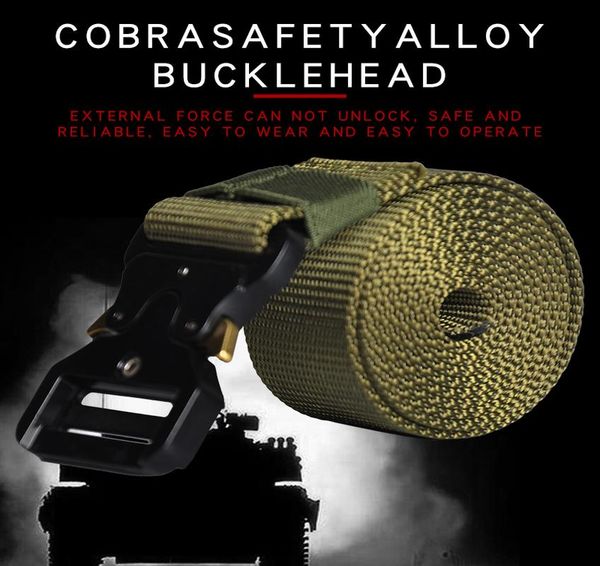 

мужчины airsoft открытая тактическая армия пешие походные ремни вентилятор крючок курс нейлоновый пояс быстрый выпуск сверхмощное учебное об, Black;green