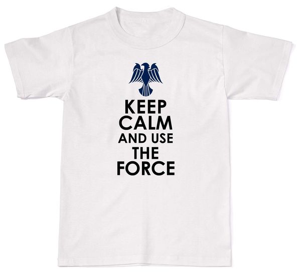 

2019 keep calm and use the force star sci fi funny mens womens cotton t-shirt t shirt sport hooded sweatshirt hoodie
