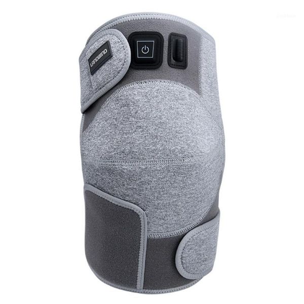 

elbow & knee pads heated brace wrap rechargeable 3 adjutsable heat keeps warm for arthritis joint1, Black;gray