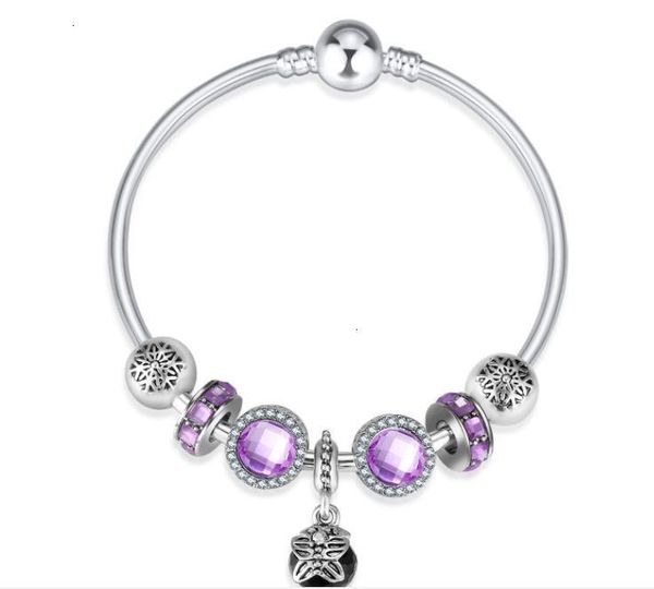

factoryxb0spendant hand jewelry alloy purple bracelet crystal