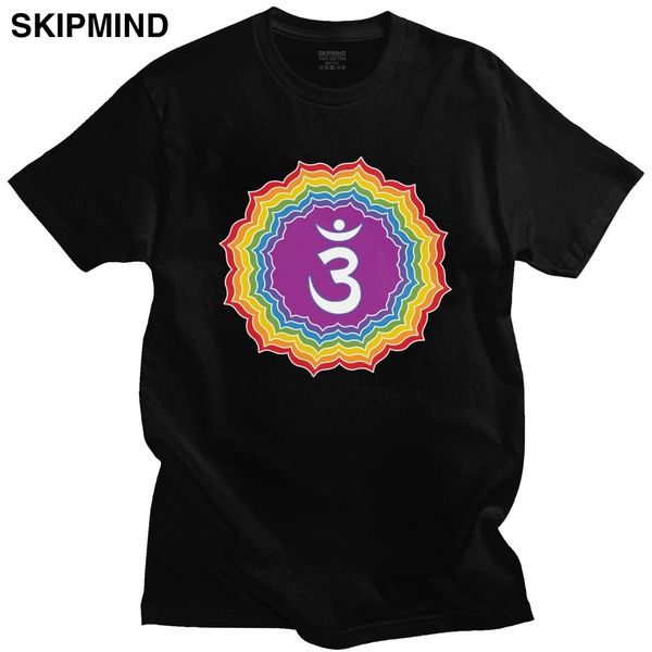 

fashion mandala t shirt soft buddhism tee seven chakras colors t shirt short sleeve flower tshirt merch gift sport hooded sweatshirt hoodie