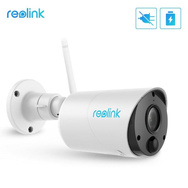 

reolink argus eco rechargeable battery camera outdoor wireless security cam full hd 1080p home surveillance with pir