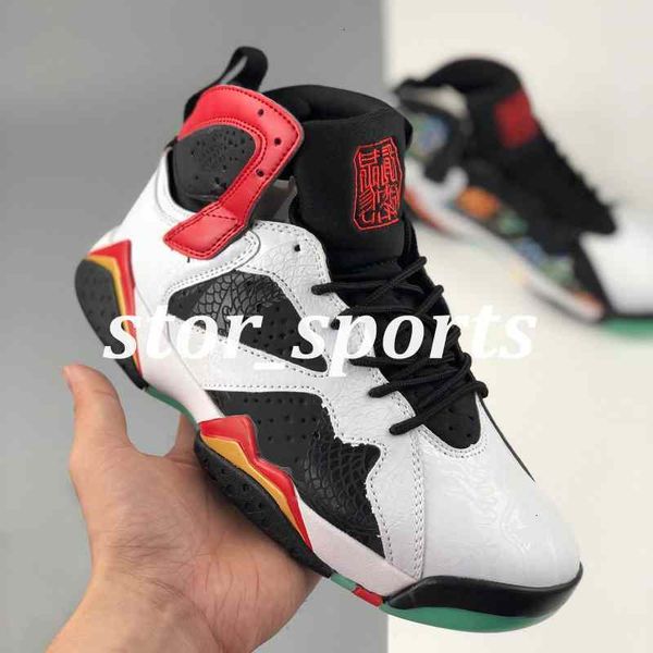 

womens  7s gc china 2020 mens jumpman basketball shoes white/chile red-black-metallic gold athletic sport designer sneakers us7-13lhrclhrc