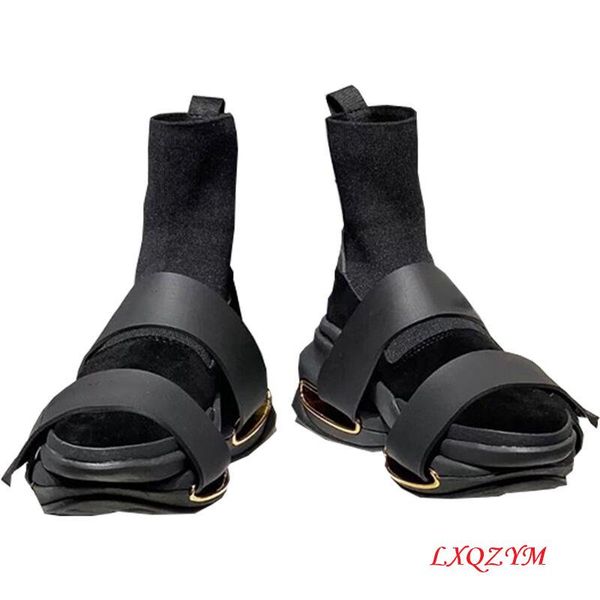 

boots hiking shoes climbing trekking outdoor anti-slip leather damping tactical warm designer, Black