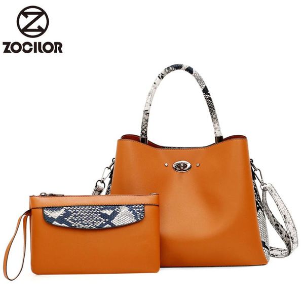 

fashion 2sets leather bags women shoulder messenger bag handbag famous big bag designer handbags sac