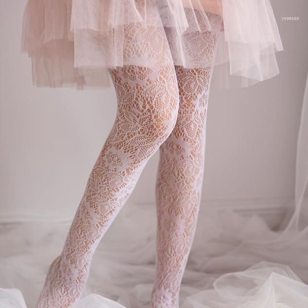 

japanese style sweet lolita tights black white lace hollow pattern stocksilk stockings 1order=1pc11