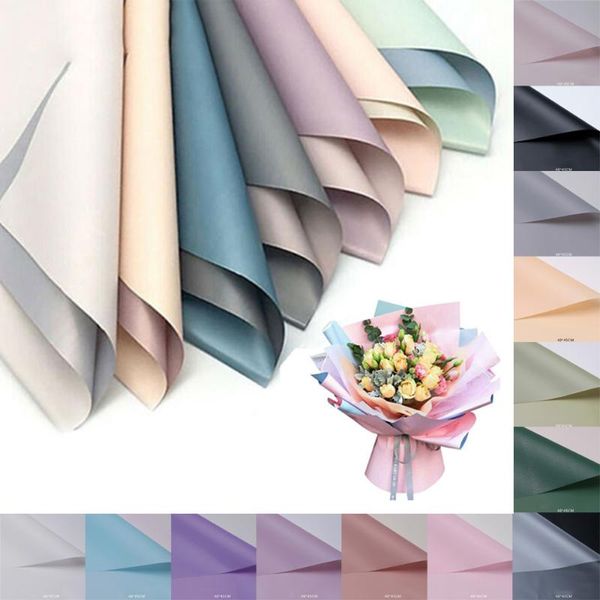 

20pcs waterproof translucent paper flower making bouquet wrap diy gift pack or gift wrapping, paper crafts, clothing packing