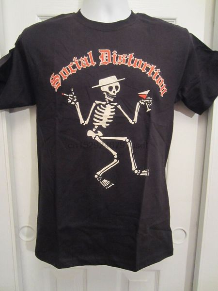 

c social distortion skeleton t-shirt sport hooded sweatshirt hoodie