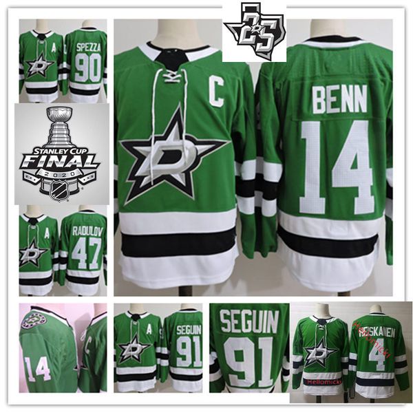 

men dallas stars jamie benn jersey 4 miro heiskanen 47 alexander radulov 90 jason spezza 91 tyler seguin jersey, Black;red