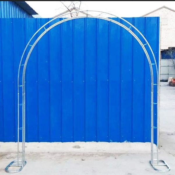 

ds6zh arch iron trellis square shelf decoration flower door props and props flower door opening round arch wedding silk oc5o3