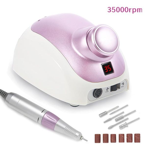 

nail drill & accessories electric machine 32w 35000rpm for manicure drills milling cutter equipment pedicure file tools