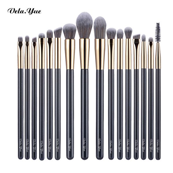 

vela.yue precise makeup brushes set detail powder foundation blusher bronzer eyeliner shadow brow lip gloss beauty tool 4/15/16 201008