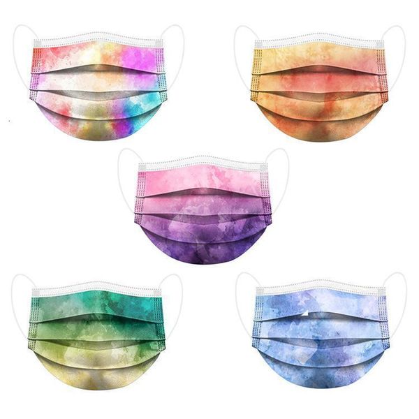 

us stock cycling face 3-ply non woven dust anti pollution pm2.5 outdoor disposable mouth cover mask fy0104 6 uc3vv