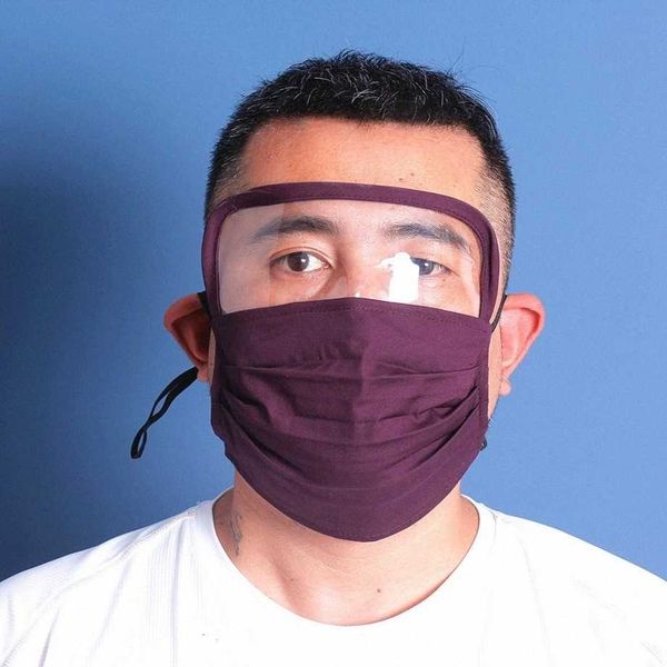 

in 2 can 1 add mask washable pm2.5 filter pad protective eye face shield cover reusable breathable mask(without filter) ljja4145 rim9#
