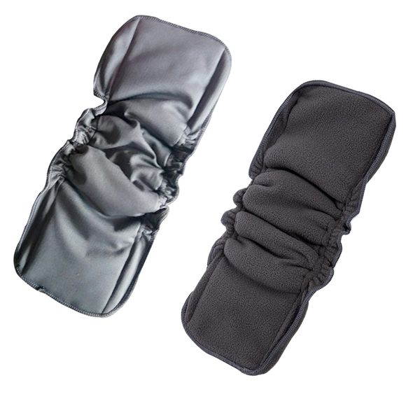 

a pack bamboo charcoal inserts with gussets waterproof cloth diaper bamboo inserts for normal pocket cloth diapers lj201026