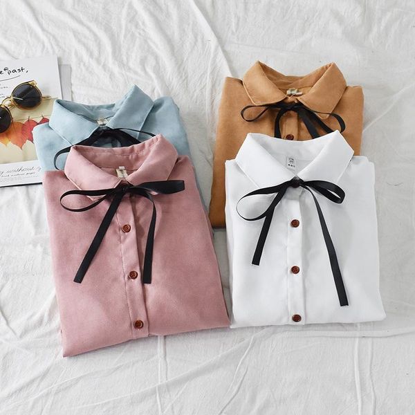 

womens blouses cotton and blouses casual long sleeve ladies shirts white blusas retro spring autumn blusa feminina