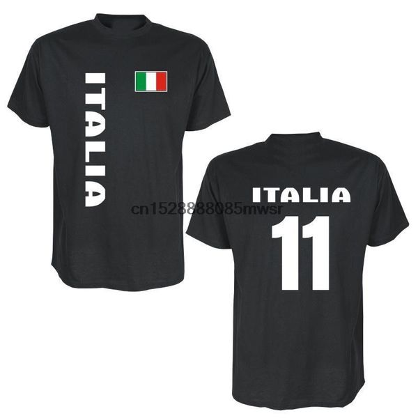 

2020 new fashion brand print popular style man italien flag italy footbller soccers team cotton hoodie designers t shirts sweatshirt