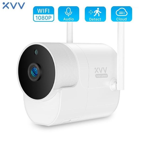 

1080p ip camera wifi v380 app xiaovv b1 wireless security surveillance webcam 160Â° wide-angle outdoor cctv motion detect camera1