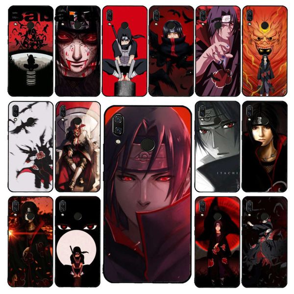 

3babbitt naruto itachi uchiha mobile phone cover redmi8 4x 6a 9 to redmi 555 plus note8t note8procf1