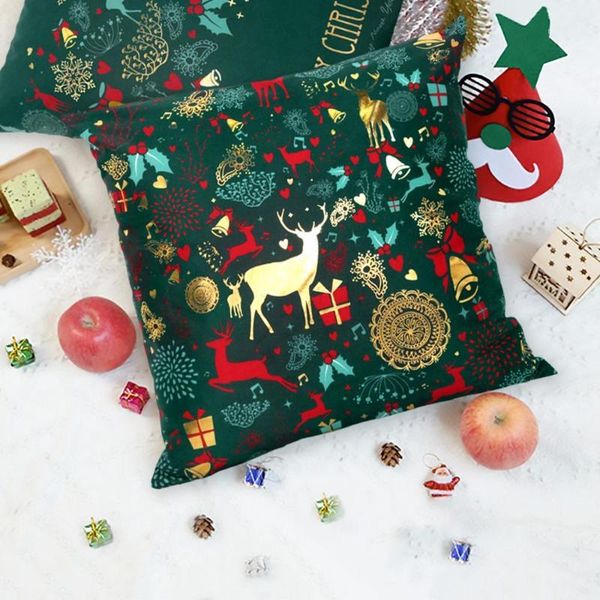 

christmas decorations merry decoration for home deer santa claus pillow case 2021 ornaments gift xmas navidad happy year 20211