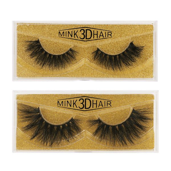 

3d mink hair eyelashes wholesale false lashes natural false eyelashes long set faux cils bulk makeup wholesale lashes different style