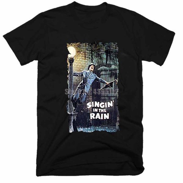 

singin' in the rain movie tshirts hip hop harajuku tshirt girl t shirt black and white tee shirt xxxxl sport hooded sweatshirt hoodie