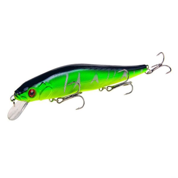 

1pcs 14cm/23g minnow fishing lures hard bait crankbaits wobblers quality treble hook bass pike artificial bai qyljwv