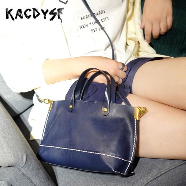 

2020 design handmade retro cowhide small women handbag latest genuine leather casual tote crossbody bag shoulder bag