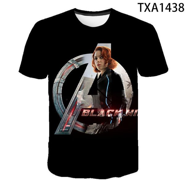 

black widow 3d boy girl printed cool 3d print shirts comics anime humor men clothing