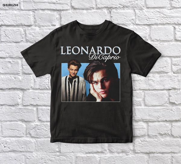 

leonardo dicaprio titanic 90s vintage black tshirt tshirt summer fashion euro size sport hooded sweatshirt hoodie men t shirt