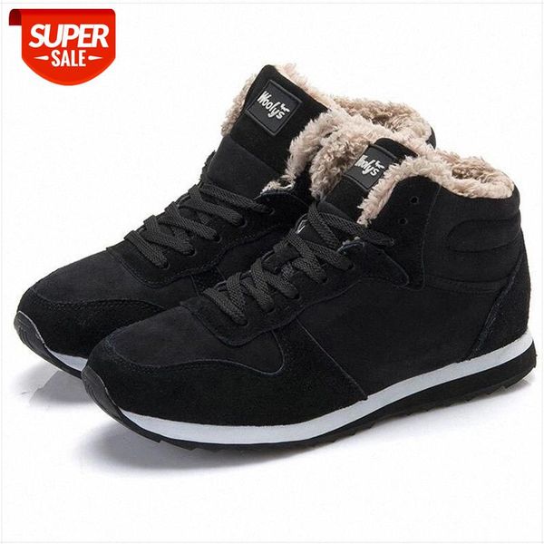 

men's winter shoes men boots fashion snow boots lace up round toe men shoes ankle winter #c06a