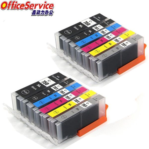

pgi-750 cli-751 pgi750xl compatible ink cartridge for canon mg6370 mg7170 mg7570 ip8770 mg6470 ix6870 printer