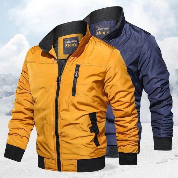 

men military training jacket 2020 mens autumn winter fashion windbreaker bomber jacket coat male army pilot cargo flight outwear, Black;brown