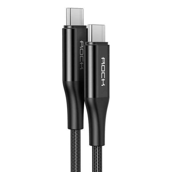 

rock r3 5a type-c usb-c metal braided charging data cable length 1m
