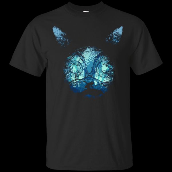 

printed men cotton mononoke short sleeve hoodie designers t shirts sweatshirt