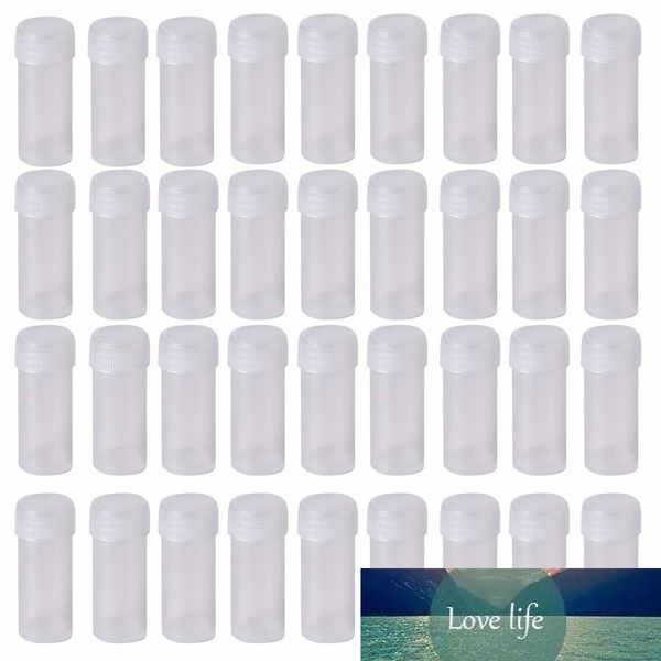 300 Pz/lotto 5ml Bottiglie di Campione di Plastica Mini Fiale di Stoccaggio Trasparente Caso Pillola Capsula Contenitori di Stoccaggio Vasi Provetta Pentola per coperchio