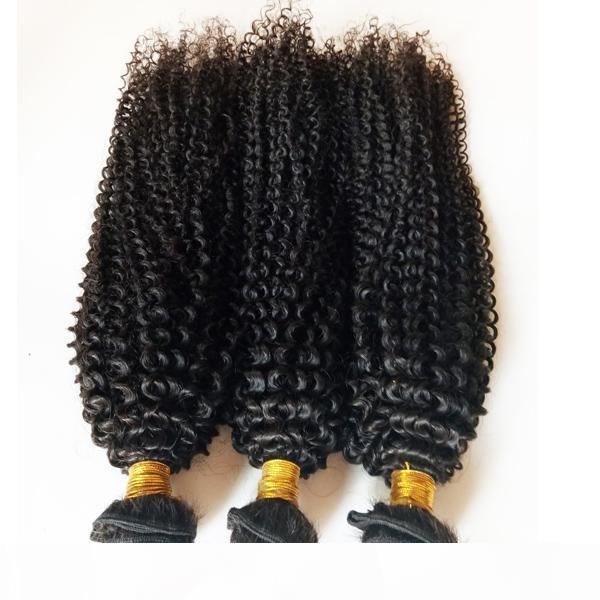 

unprocessed brazilian virgin human hair factory price kinky curl hair extensions 3 4 5pc lot natural color and black #1 #1b dhgate