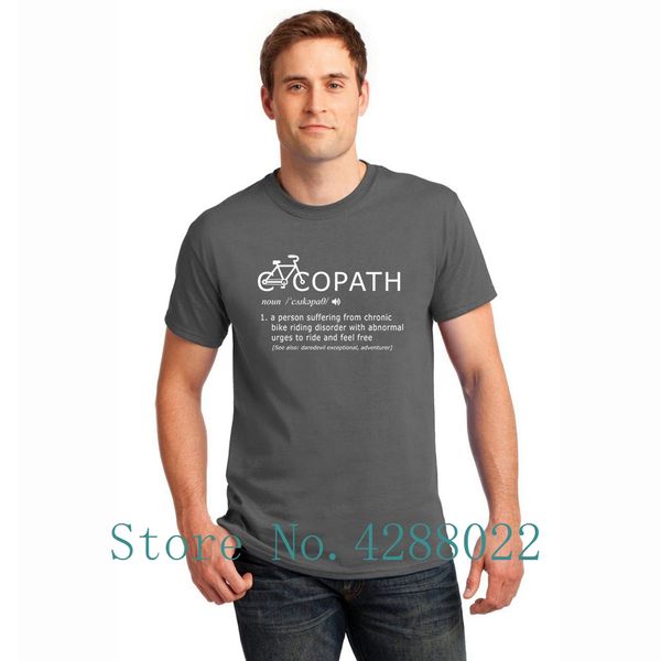 

cycopath funny bike cycling cyclist bicycle short sleeve letters men male 100% cotton awesome hoodie designers t shirts sweatshirt