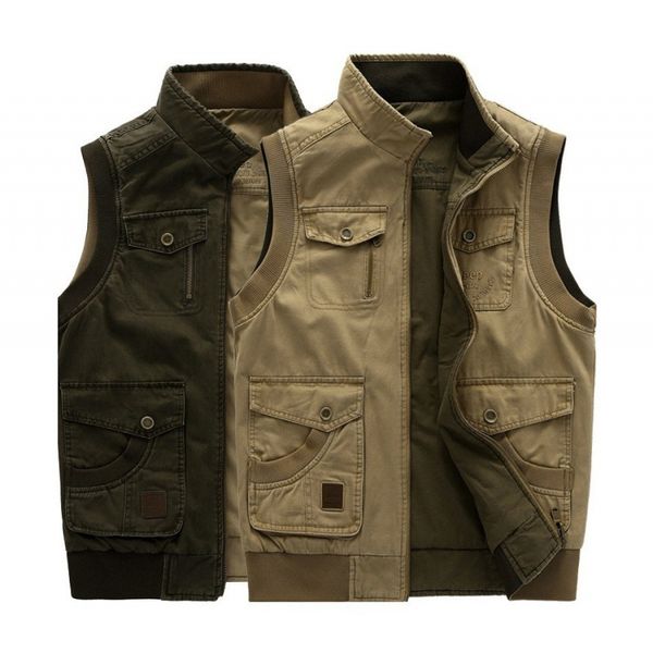 

2021 the new new casual male washed double-sided vest wu96, Black;white