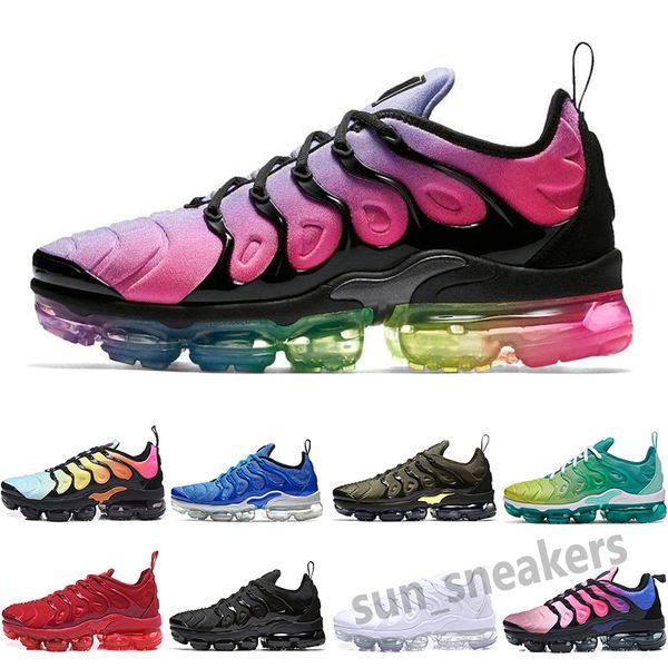 

tn plus shoes triple black white be true pastel lemon lime grape volt tns mens womens trainers chaussures running sports sneakers 40-46 s25