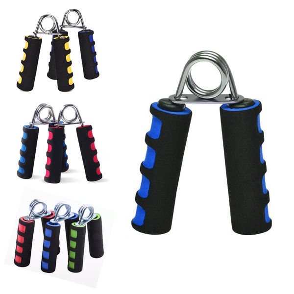 

portable hand grips fitness equipment exerciser 13x10cm grip device steel foam hand grip exercise for training arm trainers
