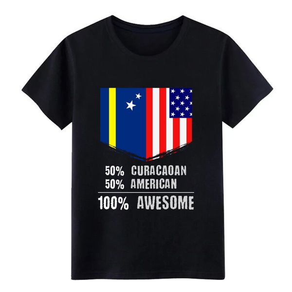 

50 curacaoan 50 american awesome men custom short sleeve size 3xl original gift funny summer natural sport hooded sweatshirt hoodie t shirt
