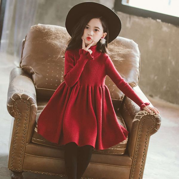 

drs 2020 new korean little girl's princs skirt with big children's net red and veet, Red;yellow