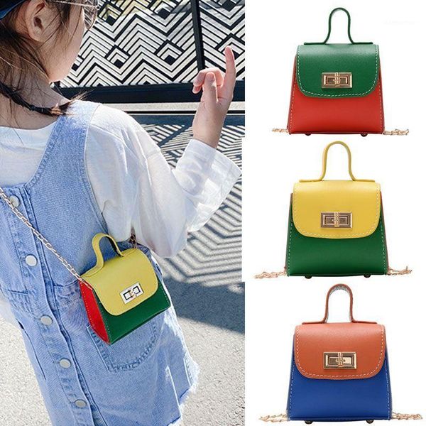 

2020 new girls mini purses and handbags cute little girl small coin wallet pouch messenger bags baby girls clutch purse gift1, White