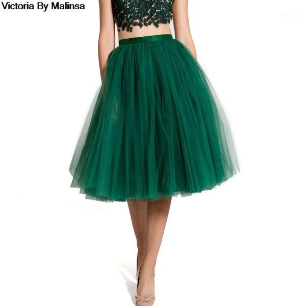 

women green tulle skirt women lace secret knee length empire girls tutu plus size tulle skirts 5xl 4xl custom1, Black