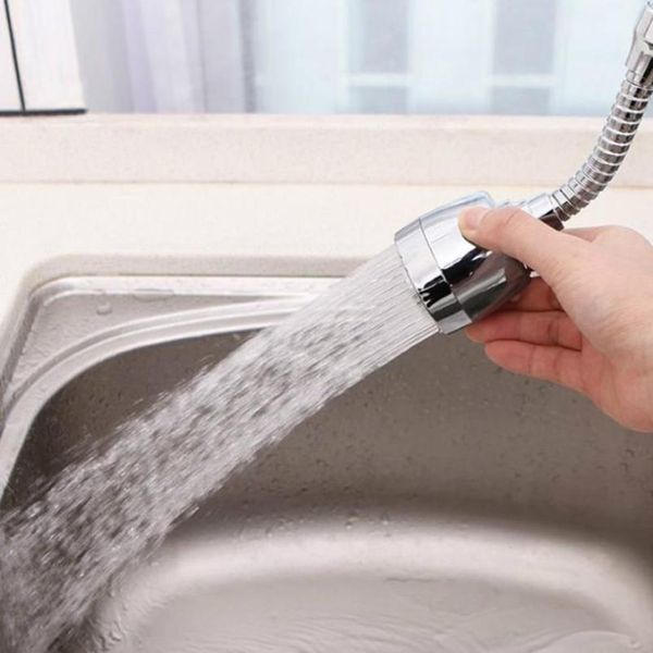 

rotary swivel faucet nozzle head bathroom kitchen tools anti-splash tap portable for household kitchen de bbykxw