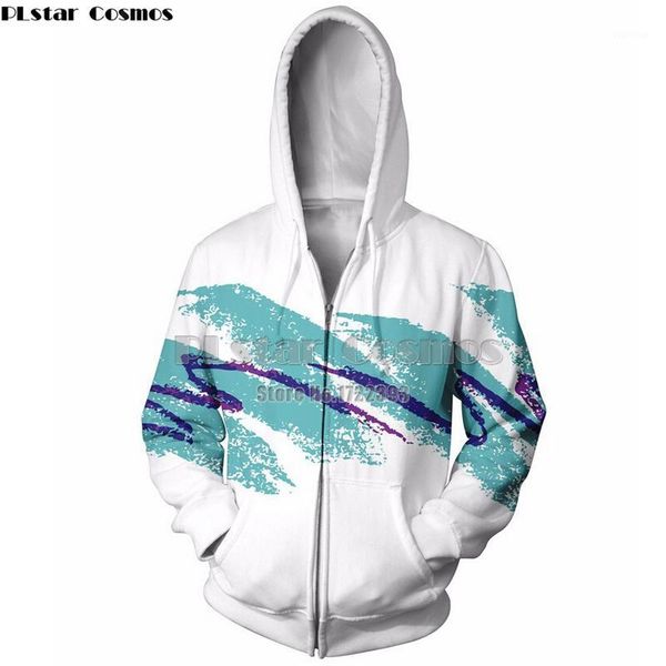 

plstar cosmos harajuku mens 3d graphic jacket men women 3d pull the 90s jazz solo paper cup crewneck sweatshirt jersey jacket1, Black