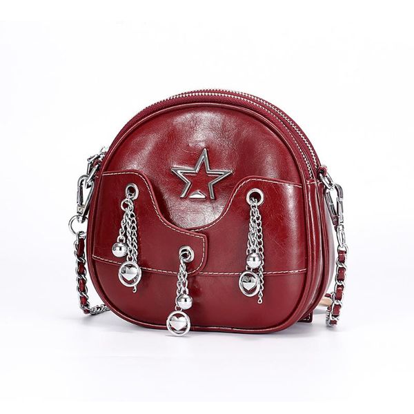 

cowhide casual small square bag travel corssbody bag lady genuine leather shoulder messenger women fashion chain female