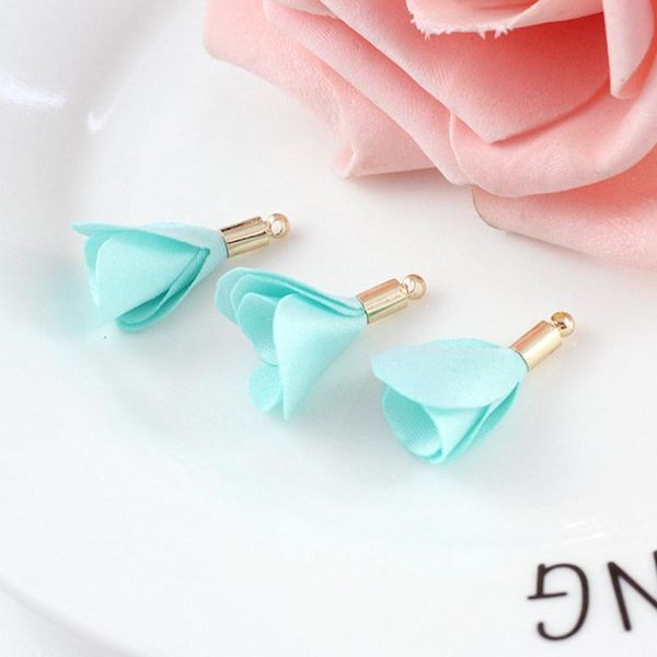 

20pcs 2.51.5cm mini silk tassel flower pendant jewelry making diy earrings bracelet cellphone pendant finding craft supplies h jllctl